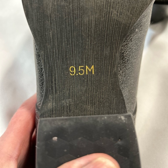 VINTAGE DURANGO POINTED TOE ANKLE BOOTIES IN A CRACKED PEPPER COLOR IN SIZE 9.5 - Picture 7 of 16